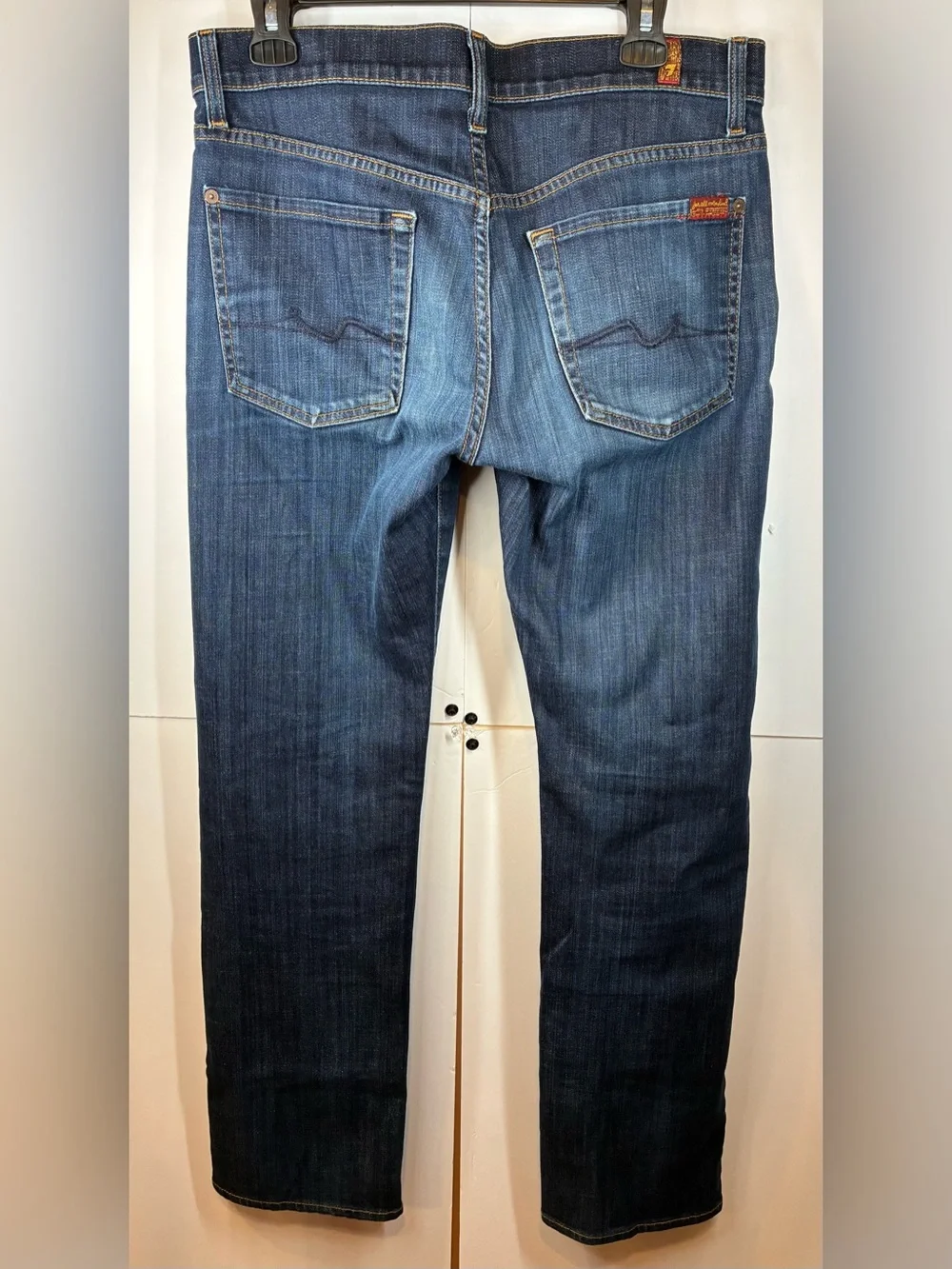 7 For All Mankind Standard Straight Leg Jeans Dark Wash Men’s Denim Size 31
